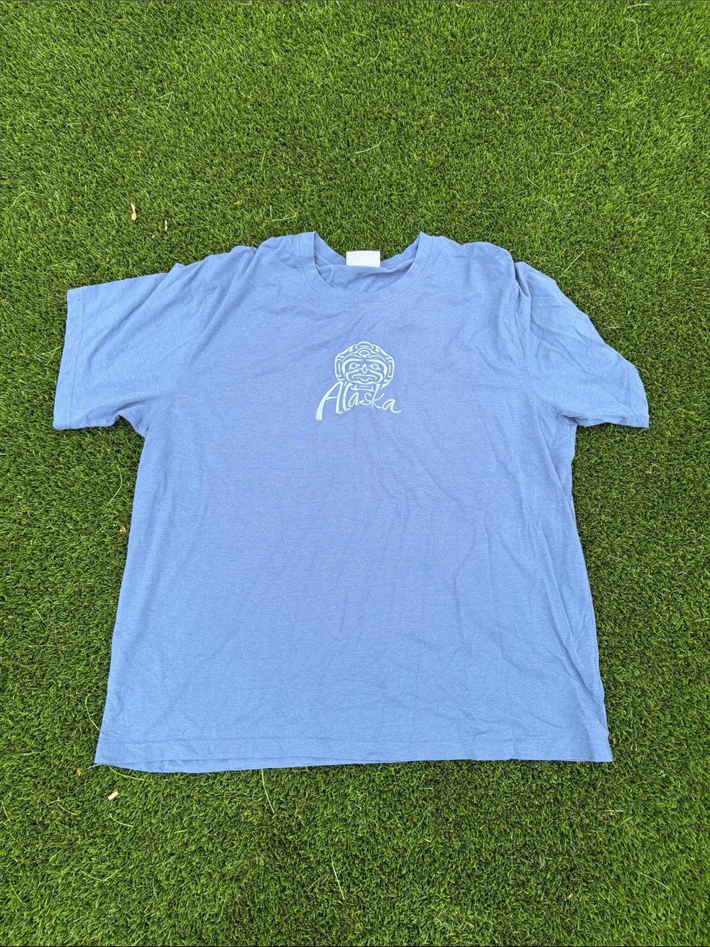 Blue Alaska Graphic Short Sleeve Tee